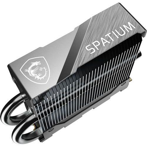 MSI Gaming SPATIUM M580 PCIe 5.0 NVMe M.2 2TB FROZR Internal SSD (PCIe Gen5, NVMe 1.4, M.2 2280, Read 14600 MB/S, Write 12700 MB/S, 2TB)