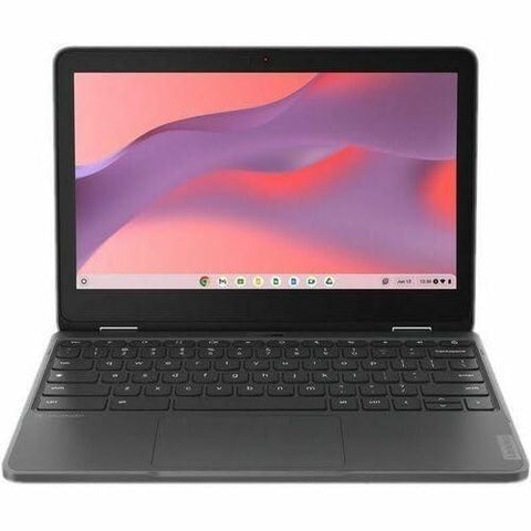 Lenovo 300e Yoga Chromebook Gen 4 82W2002GUS 11.6 inch Touchscreen Convertible 2 in 1 Chromebook - HD - Octa-core (ARM Cortex A76 + Cortex A55) - 4 GB - 32 GB Flash Memory - English Keyboard - Graphite Gr