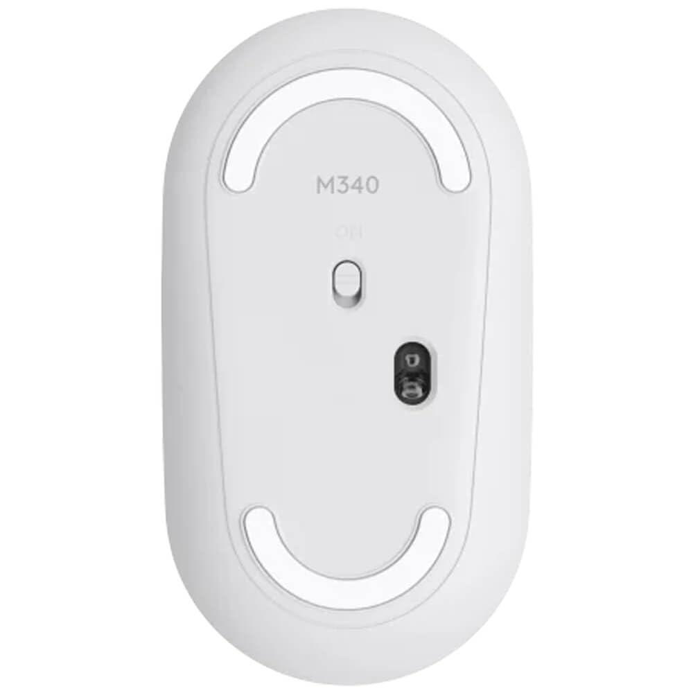 Logitech M340 Wireless Mouse With Limited Edition Prints, USB Receiver, Silent Clicks, Portable for Laptop, PC, Windows, Chrome, Surface - Sheer Dream, Optical, 32.81 ft Range