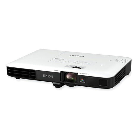 Epson PowerLite 1785W 3LCD WXGA wireless mobile projector with carrying case, fast and easy image adjustments. A bright fully equipped solution for presentations as well as video streaming