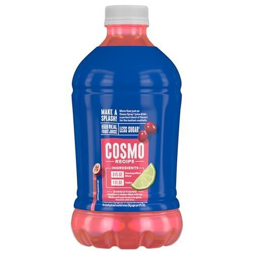 Ocean Spray® Cosmopolitan Cocktail Mixer, Drink Mixer Made with Real Fruit Juice, 32 Fl Oz Bottle
