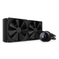 NZXT Kraken 280 - RL-KN280-B1-280mm AIO CPU Liquid Cooler - Customizable 1.54 inch Square LCD Display for Images, Performance Metrics and More - High-Performance Pump - 2 x F140P Fans - Black
