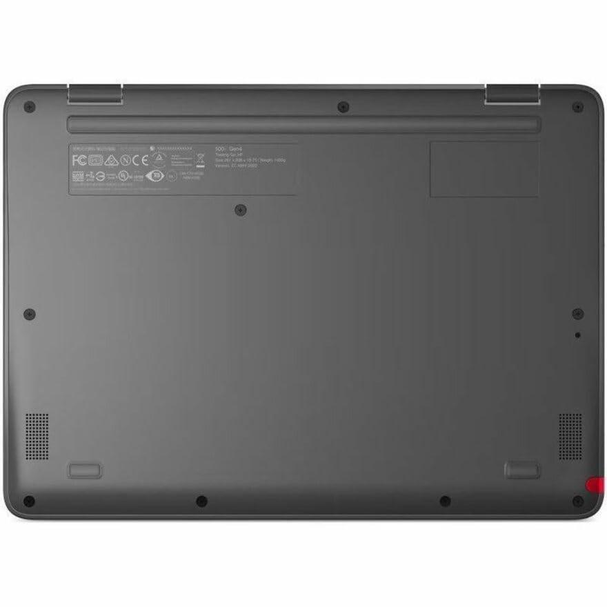 Lenovo 500e Yoga Chromebook Gen 4 82W4001SUS 12.2" Touchscreen Convertible 2 in 1 Chromebook - WUXGA - Intel N-Series N100-8 GB - 64 GB Flash Memory - English Keyboard - Graphite Gray