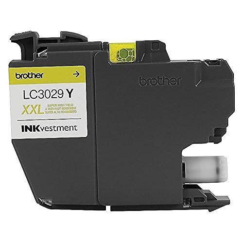 Brother LC3029Y Super High Yield Yellow Ink Cartridge, 1 Count (Pack of 1)