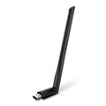 TP-Link AC600 USB WiFi Adapter for PC (Archer T2U Plus)- Wireless Network Adapter for Desktop with 2.4GHz, 5GHz High Gain Dual Band 5dBi Antenna, Supports Win11/10/8.1/8/7/XP, Mac OS 10.9-10.14, Black