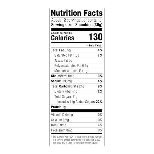 Amazon Grocery, Vanilla Wafers, 12 Oz (Previously Happy Belly, Packaging May Vary)