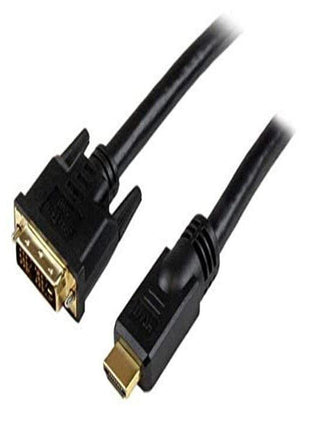StarTech.com 25 ft HDMI to DVI-D Cable - HDMI to DVI Adapter / Converter Cable - 1x DVI-D Male, 1x HDMI Male - Black, 25 feet