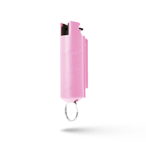 Guard Dog Security Quick Action Pepper Spray Self Defense Keychain, Maximum Strength 1.44 MC, OC Spray, 16-Foot Range, Twist-Lock Safety, Belt Clip for Easy Carry for Women and Men, Made in USA