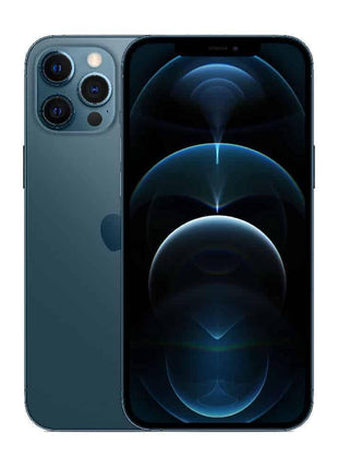 Apple iPhone 12 Pro Max, 128GB, Pacific Blue - Fully Unlocked (Renewed)
