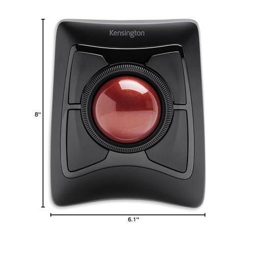 Kensington Expert Wireless Trackball Mouse (K72359WW) Black, 3.5" x 6.1" x 8"