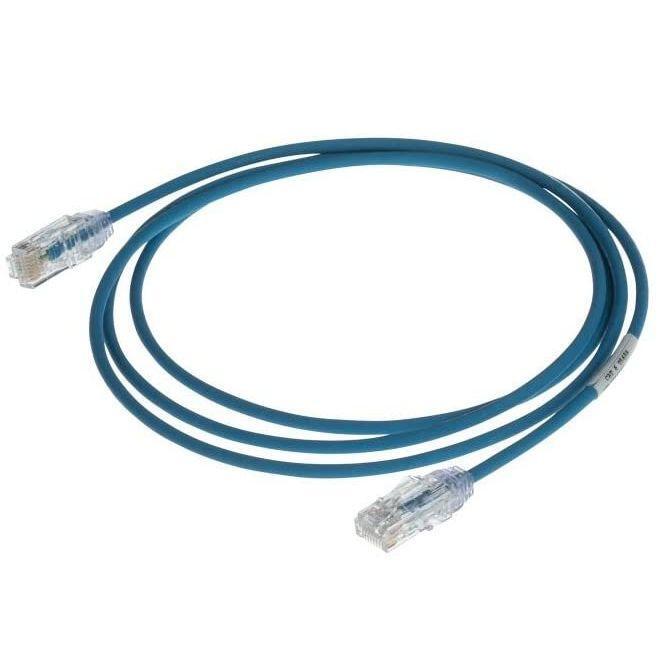 Panduit Cat6 28awg Network Patch Cable/Cord, 5 Foot Blue UTP28SP5BU
