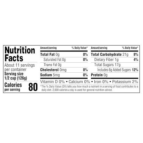 Amazon Grocery, Cinnamon Apple Sauce, 48 Oz (Previously Happy Belly, Packaging May Vary)