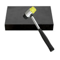 Oudtinx Rubber Bench Block Jeweler's Rubber Bench Block Rubber Stamping Block for Hammering, Shaping, Chasing, Flattening Metals (15CM x 10CM)