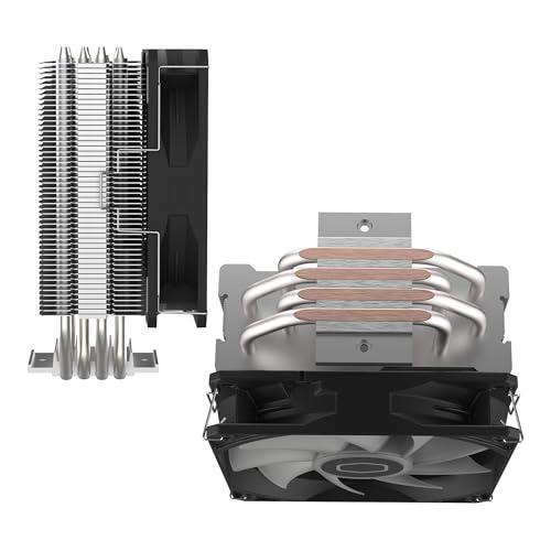 Cooler Master Hyper 212 Spectrum V3 ARGB CPU Air Cooler, 120mm PWM Fan, 4 Copper Heat Pipes, 152mm Tall, AMD Ryzen AM5/AM4, Intel LGA 1851/1700/1200 Brackets