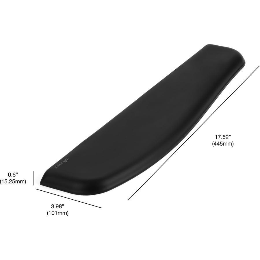 Kensington ErgoSoft Wrist Rest for Standard Keyboards, Black (K52799WW)