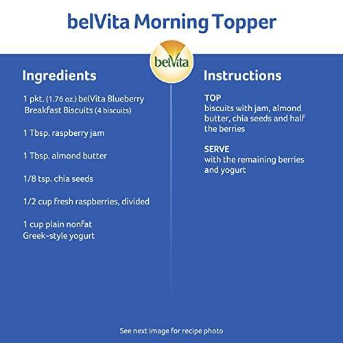 belVita Breakfast Biscuits Variety Pack, 4 Flavors, 6 Boxes of 5 Packs (30 Total Packs)