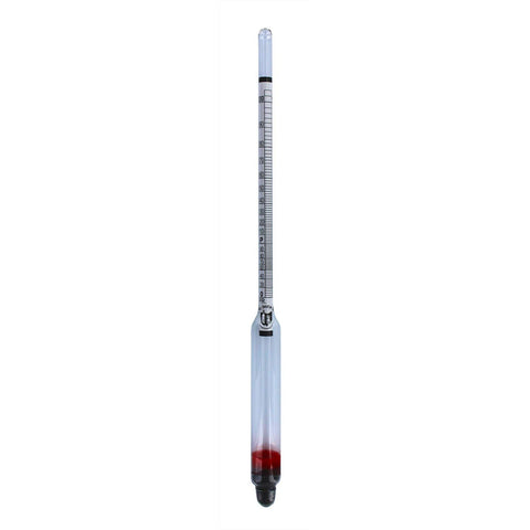 Hydrometer - Alcohol, 0-200 Proof and Tralle