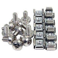 StarTech M6 Mounting Screw And Cage Nut For Server Rack CABSCREWM6
