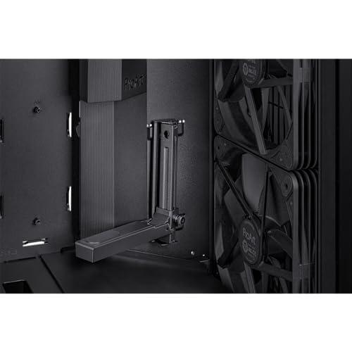 ASUS ProArt PA602 E-ATX Computer Case 420mm Radiator Support, Dual 200mm Built-in Fans, Front Panel IR dust Indicator, Power Lock Latch, Tool-Less PCIe mounting & GPU Holder, 20Gbps USB-C Front I/O