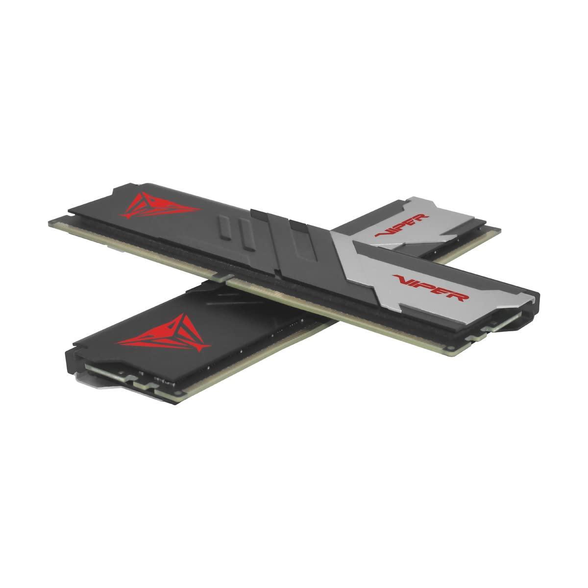 Patriot Memory Viper Venom DDR5 RAM 32GB (2X16GB) 6000MHz CL36 1.35v UDIMM Desktop Gaming Memory Kit Compatible with Intel XMP/AMD Expo - PVV532G600C36K