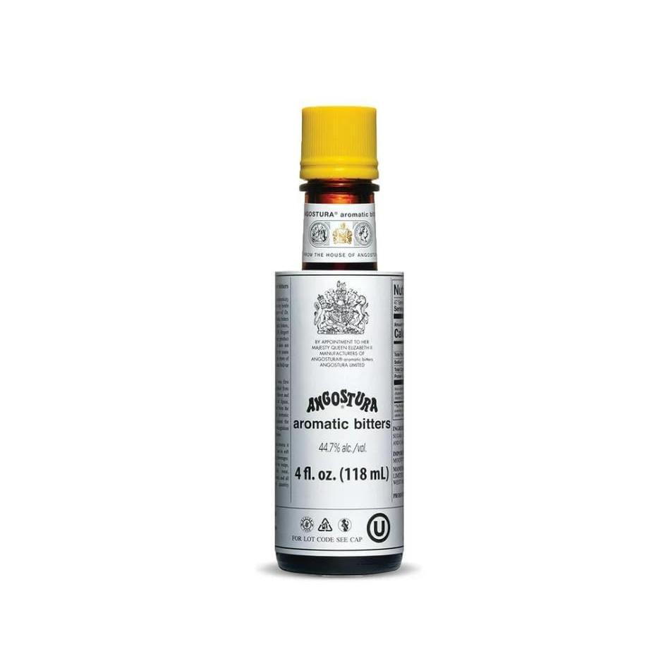 Kingston: Angostura Bitters Original and Orange Bitters (Combo- Pack) - 4oz Bottles, Aromatic and Citrus Infused. Bundled in Kingston safe packaging
