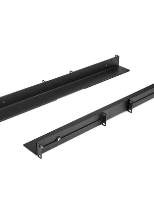 StarTech UNIRAILS1UB 1U 19-Inch Server Rack Rails 24-36-Inch Adjustable Depth/Universal 4 Post Network/Server/UPS Equipment Mounting Rack Mount Rail Kit