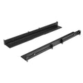 StarTech UNIRAILS1UB 1U 19-Inch Server Rack Rails 24-36-Inch Adjustable Depth/Universal 4 Post Network/Server/UPS Equipment Mounting Rack Mount Rail Kit