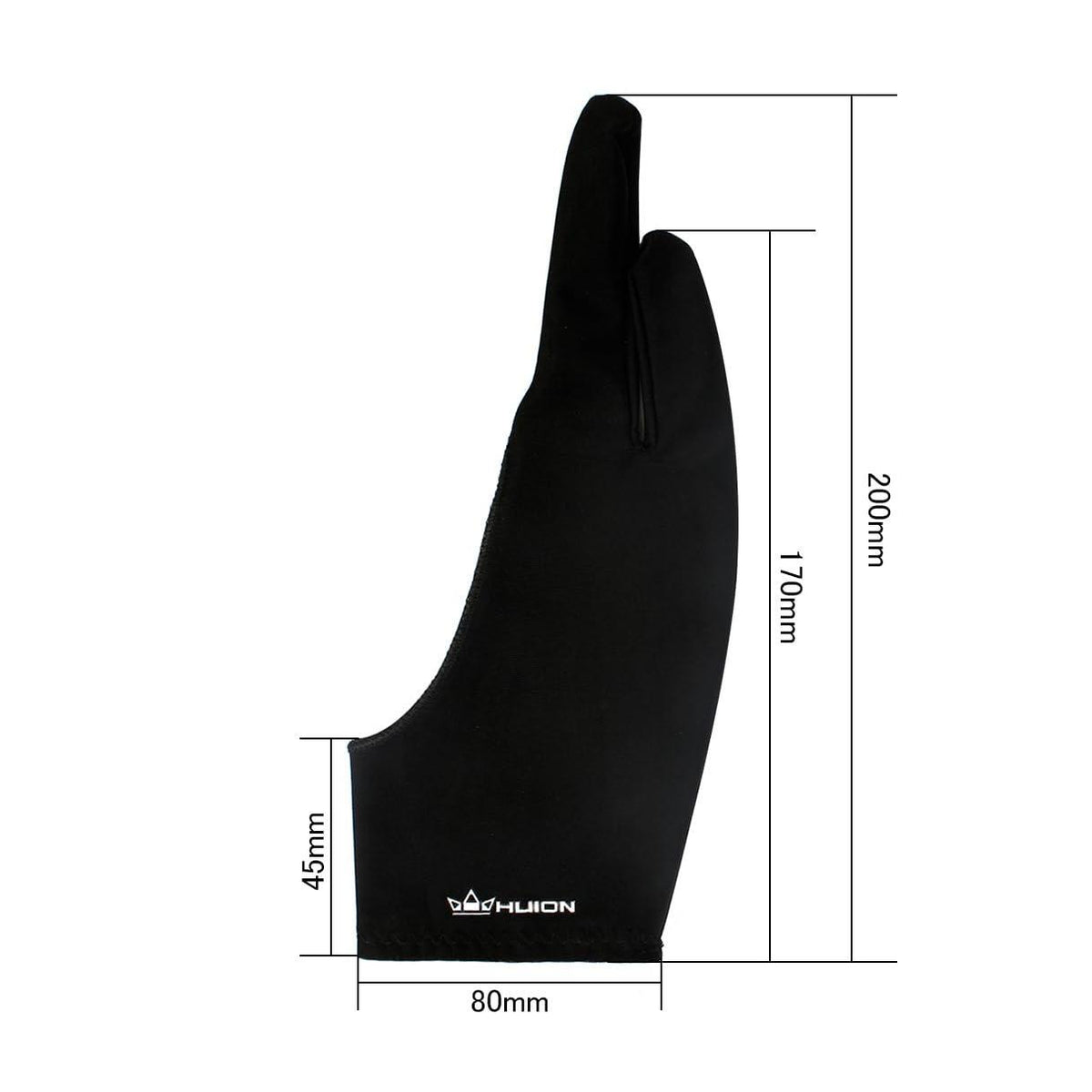 HUION Artist Glove for Drawing Tablet (1 Unit of Free Size, Good for Right Hand or Left Hand) - Cura CR-01