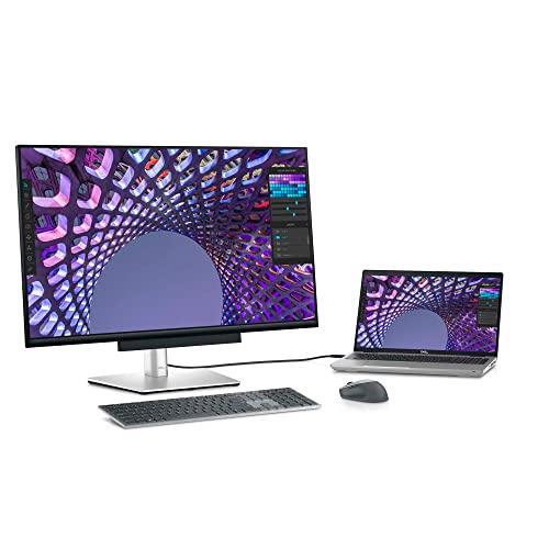 Dell P3223QE 31.5" 4K UHD LED LCD Monitor - 16:9 - TAA Compliant, Black, Silver