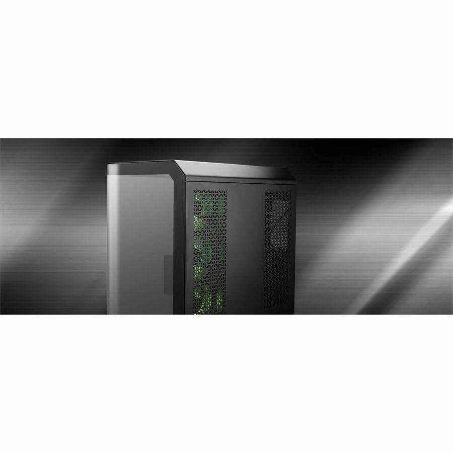 MSI MAG PANO 120R PZ - ATX Mid-Tower Gaming PC Case - 270-degree Tempered Glass Panel - Liquid Cooling Support up to 360mm Radiator - Pre-Installed 7 ARGB Fans - VGA Bracket