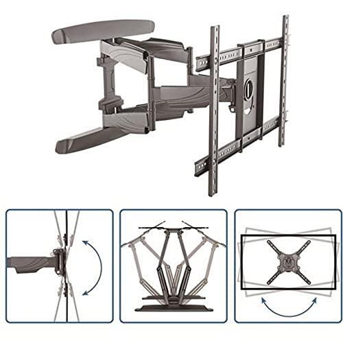 StarTech.com TV Wall Mount supports up to 70 inch VESA Displays - Low Profile Full Motion Universal TV Flat Screen Wall Mount Heavy Duty Adjustable Tilt/Swivel Articulating Arm Bracket (FPWARTB2)