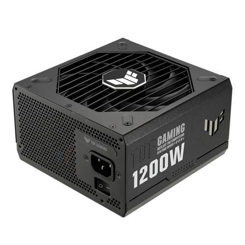 ASUS TUF Gaming 1200W Gold (1200 Watt, ATX 3.0 Compatible Fully Modular Power Supply, 80+ Gold Certified, Military-Grade Components, Dual Ball Bearing, Axial-tech Fan, PCB Coating, 10 Year Warranty)