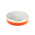 OWDEN Professional Steel Bench Block(No Rebound), Metal Bench Block for Jewelry Stamping Tool,(Diameter: 3 Inches, Height: 3/4 Inch) Steel Part: Mirror Polishing with Chrome Plating.