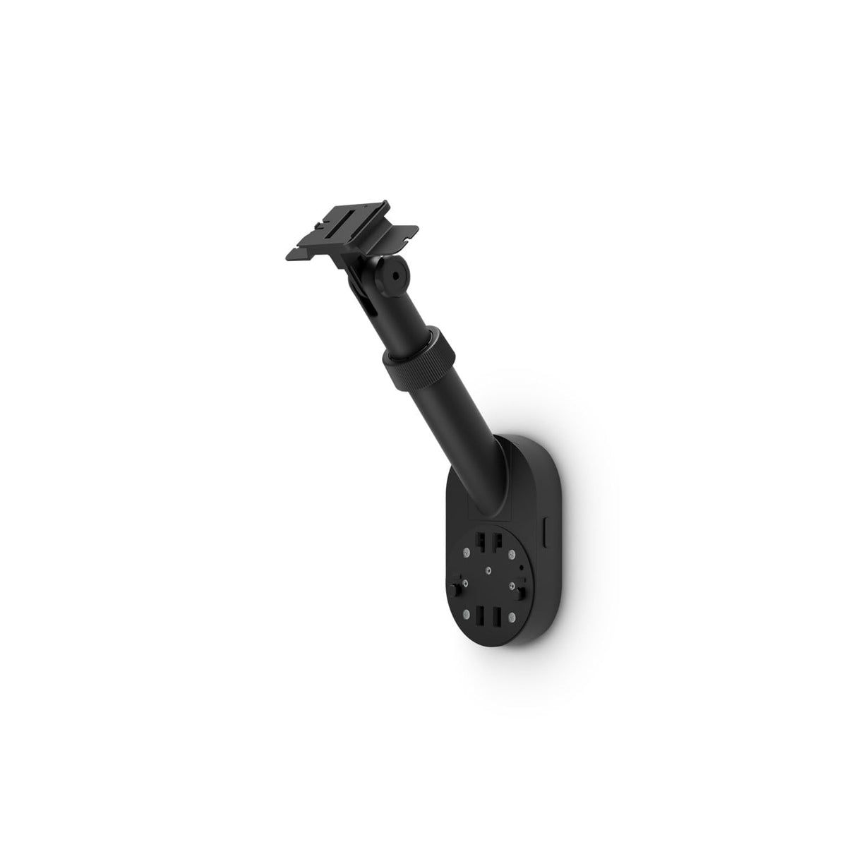 All-New Ring Pole and Wall Mount for Cameras and Solar Panels, Black