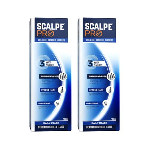 Scalpe Pro Daily Anti-Dandruff Shampoo | Removes Dandruff from Source | 25 ml
