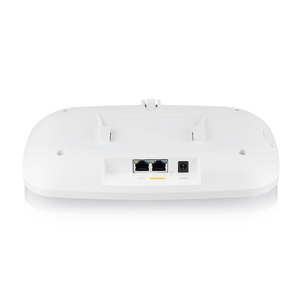 Zyxel WiFI 7 Wireless MultiGig Pro Access Point | 2 x 2.5Gb Ethernet | Tri-Band Operation | Mesh and PTP Bridge | Cloud, App, Direct or Controller Management | POE+ | 1 Yr Nebula Pro | WBE530