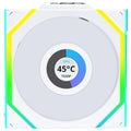 Lian Li UNI Fan SL LCD Wireless (Reverse Blade) 120mm ARGB Fan - Single Pack - 1.6