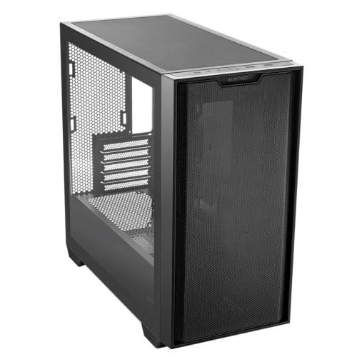 ASUS A21 Micro-ATX Case Black Edition Supports Graphics Cards up to 380mm, 360mm Coolers, & Standard ATX PSUs, Porous Front-Panel Mesh, Compatible with New BTF Hidden Connector Technology