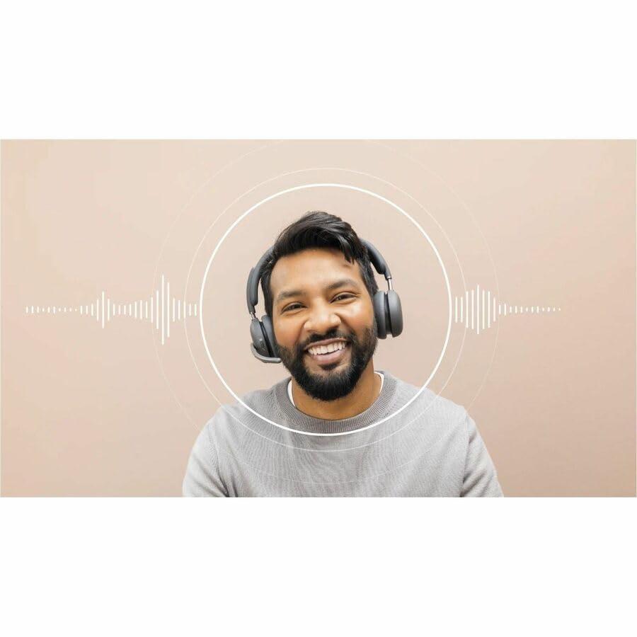 Logitech Zone Wireless 2 Premium Noise Canceling Headset with Hybrid ANC, Certified for Microsoft Teams Over Native Bluetooth and Fast Pair, Engineered for Intel Evo laptops, Graphite