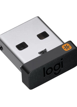 Logitech USB Unifying Receiver 2.4 GHz Wireless Technology - Black | USB plug, works with all Unifying compatible devices like wireless mouse and keyboard, PC, Mac, Laptop
