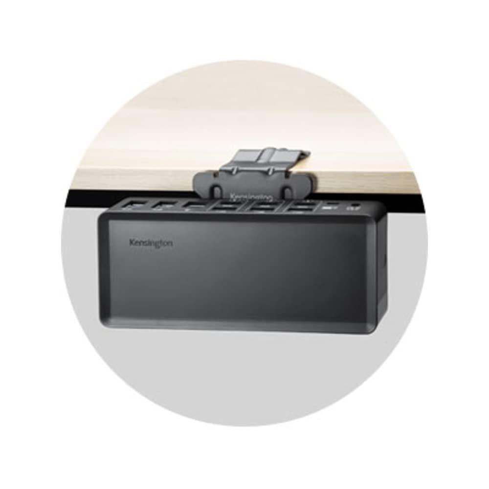 Kensington Docking Station Mounting Bracket, Vesa Mounting Compatible, Adjustable Clamp for Docking Station with Vesa Mounting Holes (K34050WW)