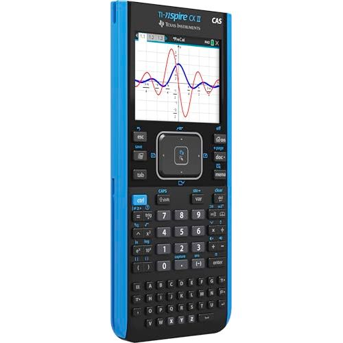 Texas Instruments TI-Nspire CX II CAS Color Graphing Calculator with Student Software (PC/Mac)