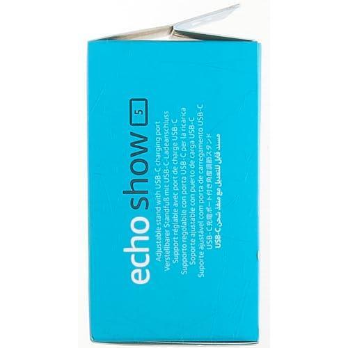 Echo Show 5 (3rd Gen) Adjustable Stand with USB-C Charging Port | Cloud Blue