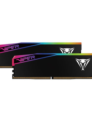 Patriot Viper Elite 5 Ultra Gaming RGB DDR5 RAM 32GB (2X16GB) 6000MT/s CL28 1.4v UDIMM Desktop Gaming Memory Kit Compatible with Intel XMP AMD Expo - VEUR532G6028K