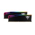 Patriot Viper Elite 5 Ultra Gaming RGB DDR5 RAM 48GB (2X24GB) 6000MT/s CL28 1.4v UDIMM Desktop Gaming Memory Kit Compatible with Intel XMP AMD Expo - VEUR548G6028K