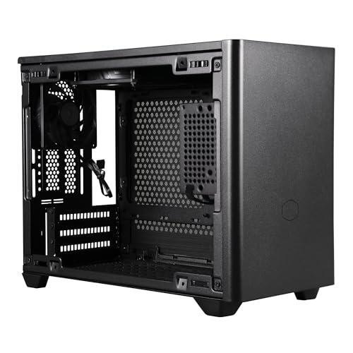 Cooler Master NR200 Mini-ITX PC Case, 330mm Horizontal Triple-Slot Mount GPU, 240mm|280mm AIO, SFX PSU 130mm, Compatible RX 7900 XTX|4080 Super, Vented Panels, DIY