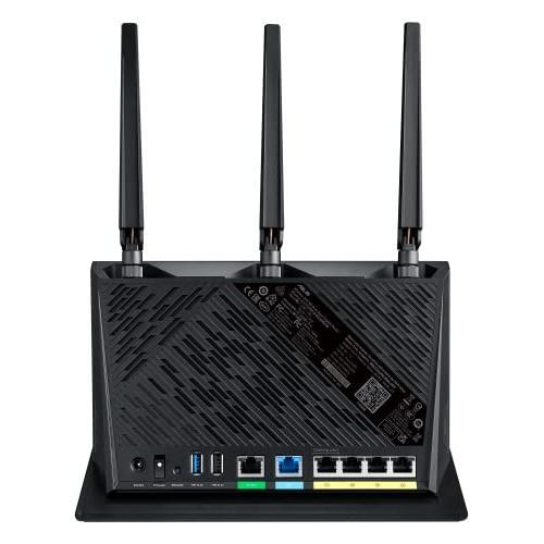 ASUS RT-AX86U Pro (AX5700) Dual Band WiFi 6 Extendable Gaming Router, 2.5G Port, Gaming Port, Mobile Game Mode, Port Forwarding, Subscription-free Network Security, VPN, AiMesh Compatible