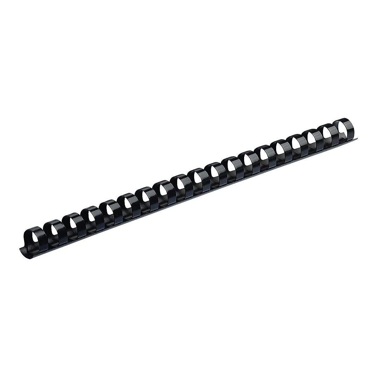 Fellowes Plastic Binding Comb 3/8" Black, 100Pack