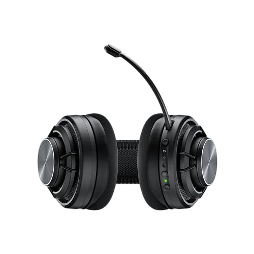 Turtle Beach Atlas Air Wireless Open Back PC Gaming Headset - PC, PS5, PS4, Mobile - 24-bit High-Fidelity Audio, Broadcast Grade Mic, Bluetooth, Floating Earcup, Memory Foam Cushions, 50-Hr Battery