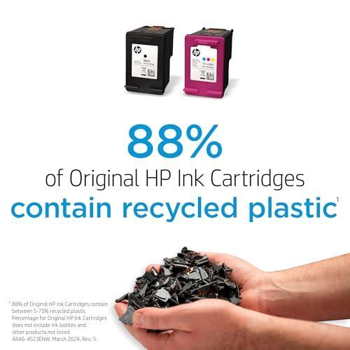 HP Original 910 Cyan, Magenta, Yellow / 910XL Black Ink Cartridges (4-Pack) | Works OfficeJet 8010, 8020 Series OfficeJet Pro 8020, 8030 Series | Eligible for Instant Ink | 3JB41AN
